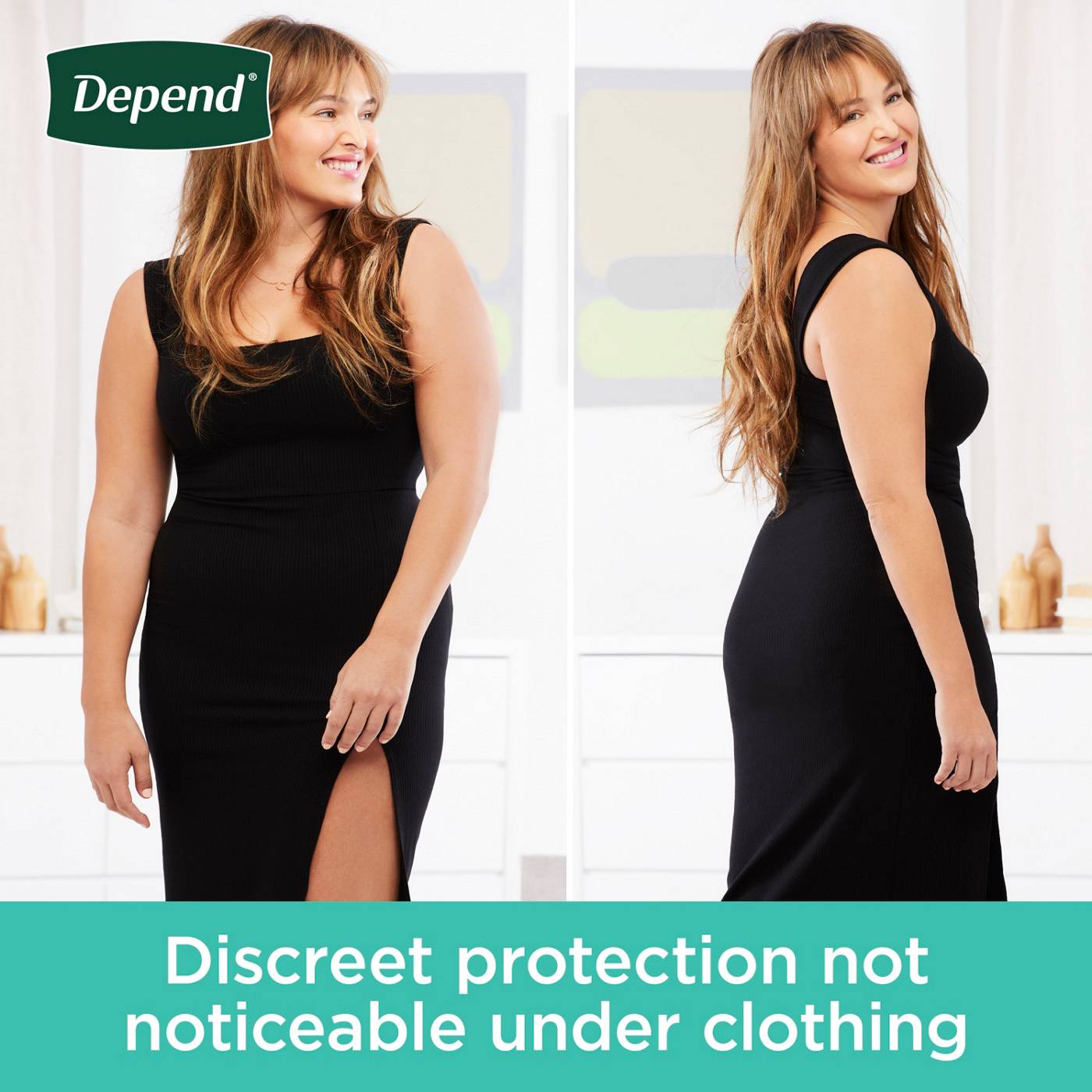 Depend Fresh Protection Adult Incontinence Underwear - Large