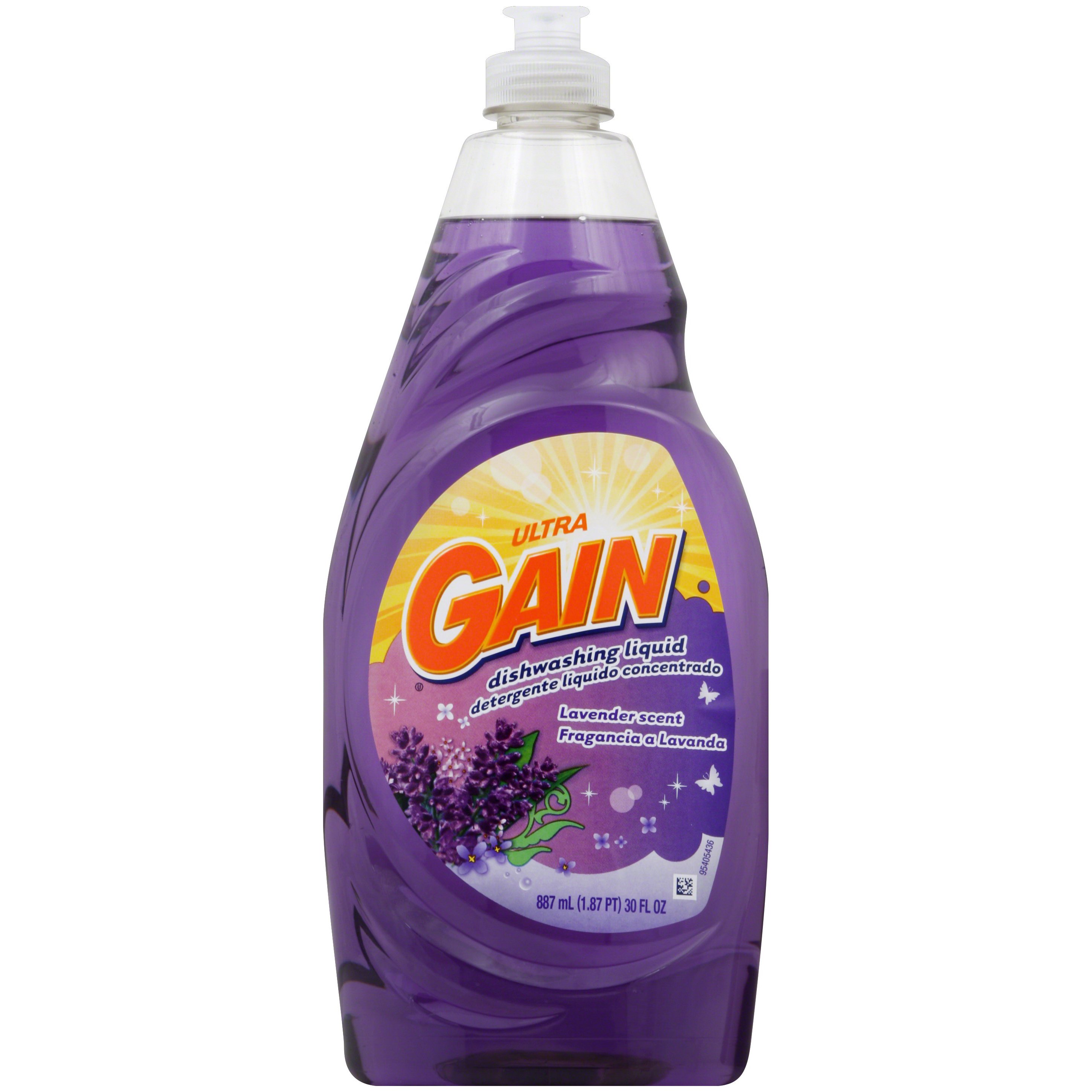 Gain Ultra Lavender Dish Soap Shop Dish Soap & Detergent at HEB