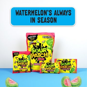 Sour Patch Kids Watermelon Soft & Chewy Candy Theater Box, 3.5 oz