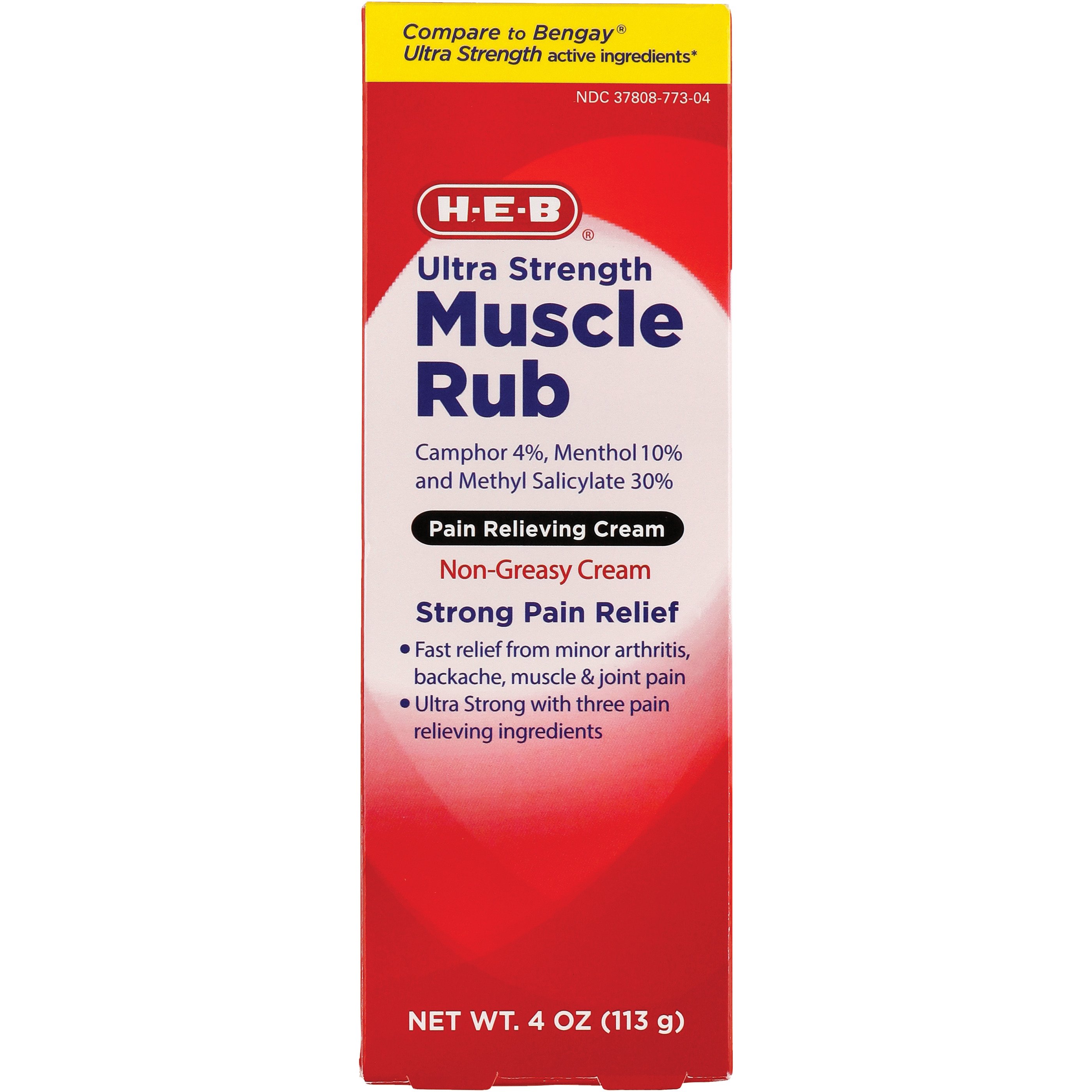 Pain Relief Heat Cream  Topical Analgesic Muscle Rub
