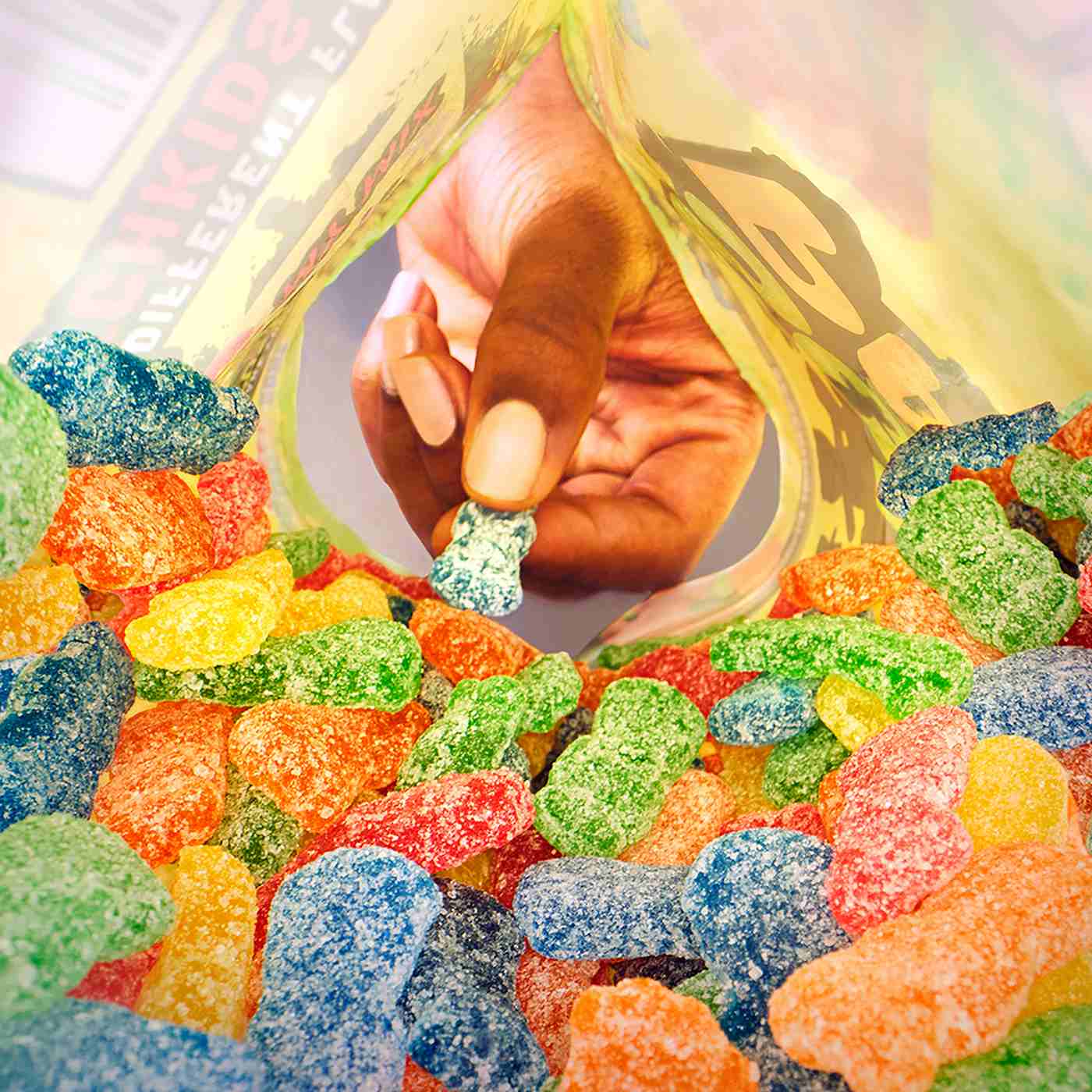 Sour Patch Kids Original Soft & Chewy Candy; image 5 of 10
