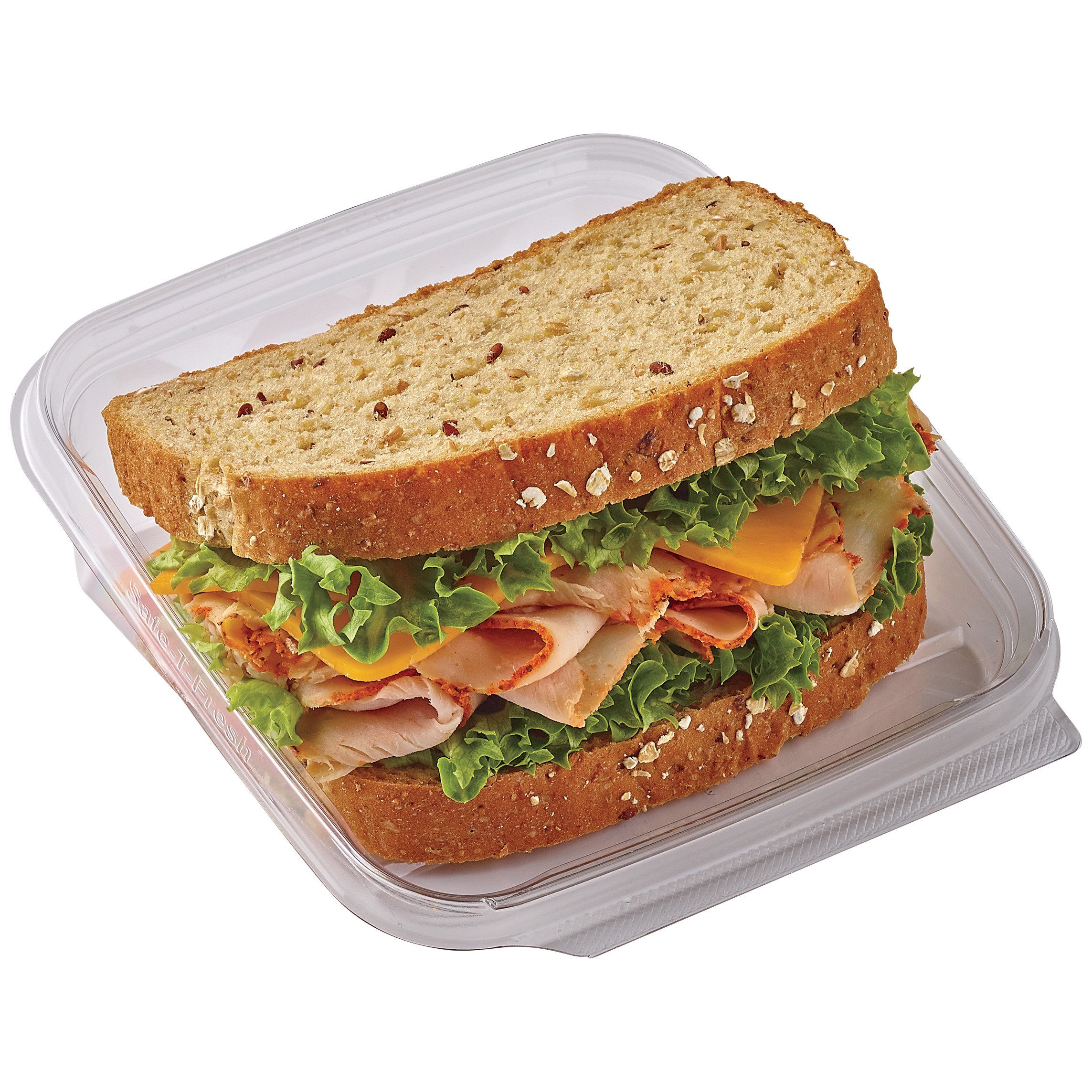 H-E-B Deli Boxed Lunch – Uncured Ham & Swiss Croissant Sandwich