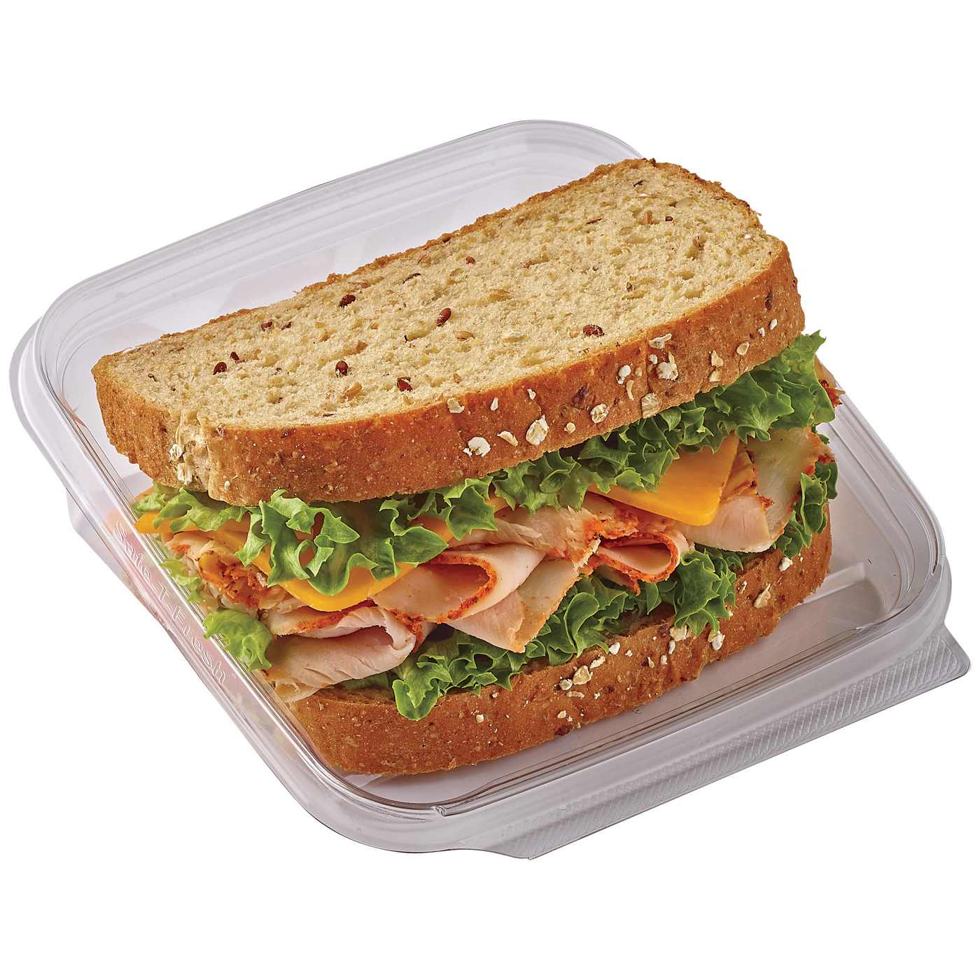 Meal Simple by H-E-B Turkey Cheddar Sundried Tomato Sandwich; image 1 of 2