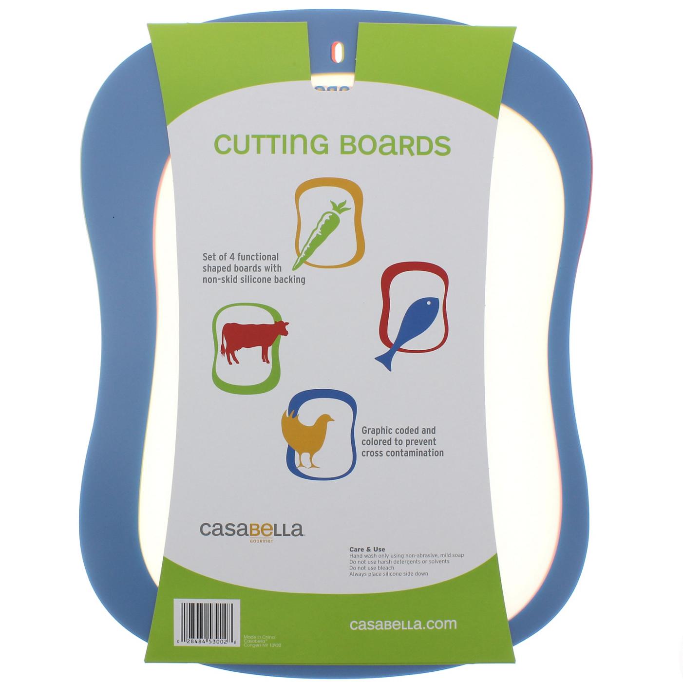 Delcasa DC1852 Plastic Cutting Board - Non-Toxic Cutting Board