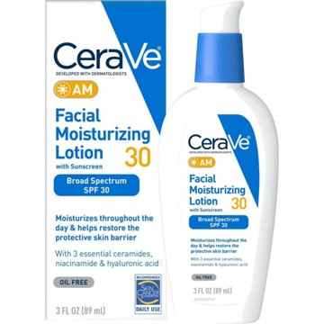 CeraVe AM Facial Moisturizing Lotion - SPF 30, 3 oz