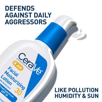 CeraVe AM Facial Moisturizing Lotion - SPF 30, 3 oz
