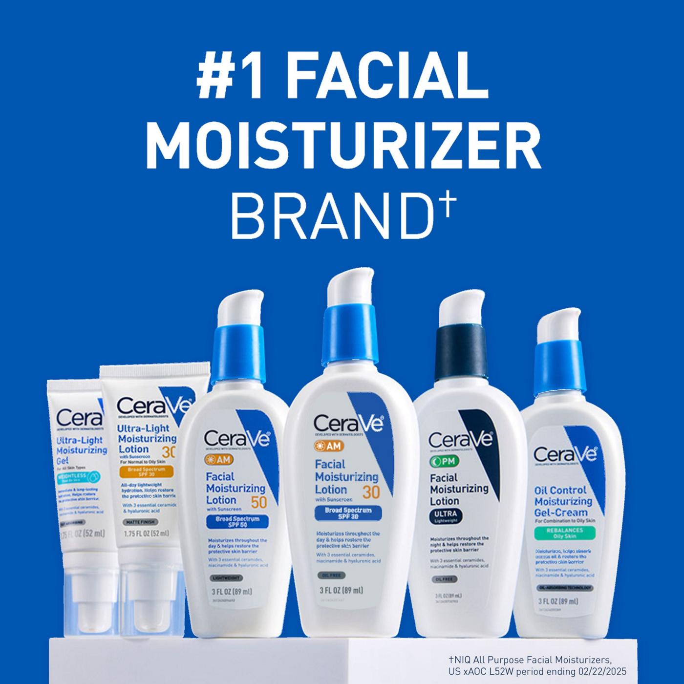 CeraVe AM Facial Moisturizing Lotion - SPF 30; image 6 of 9