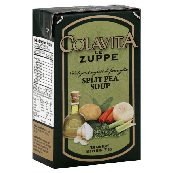 Colavita Split Pea Soup Shop Soups & Chili at HEB
