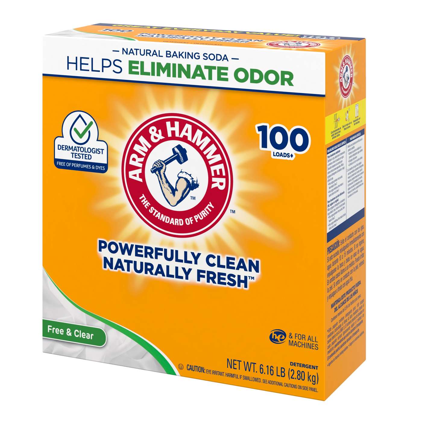 Arm & Hammer Free Powder Laundry Detergent, 100 Loads; image 2 of 12