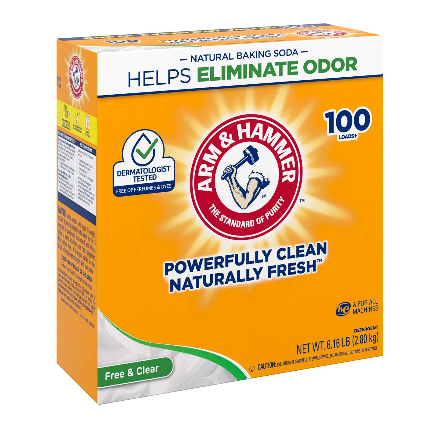 Arm & Hammer Free Powder Laundry Detergent, 100 Loads; image 4 of 12