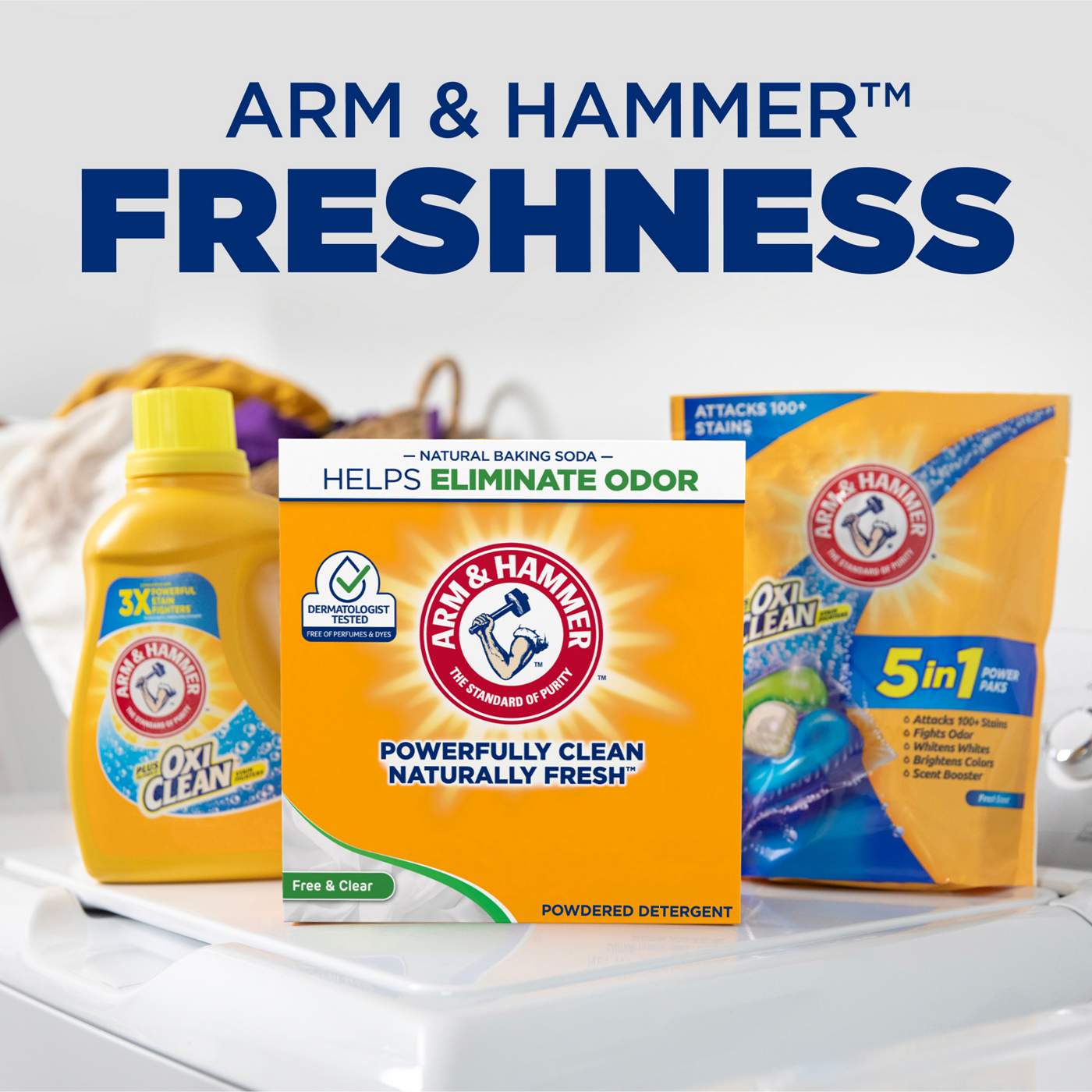 Arm & Hammer Free Powder Laundry Detergent, 100 Loads; image 7 of 12