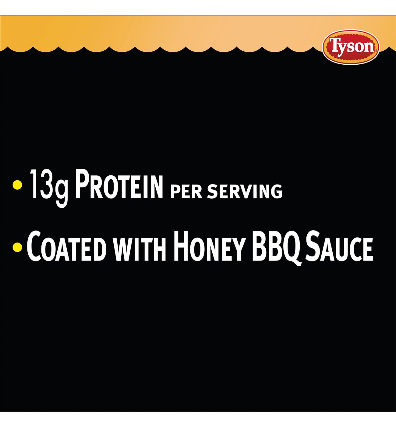 Tyson Any'tizers Frozen Bone-In Chicken Wings - Honey BBQ Seasoned; image 4 of 4