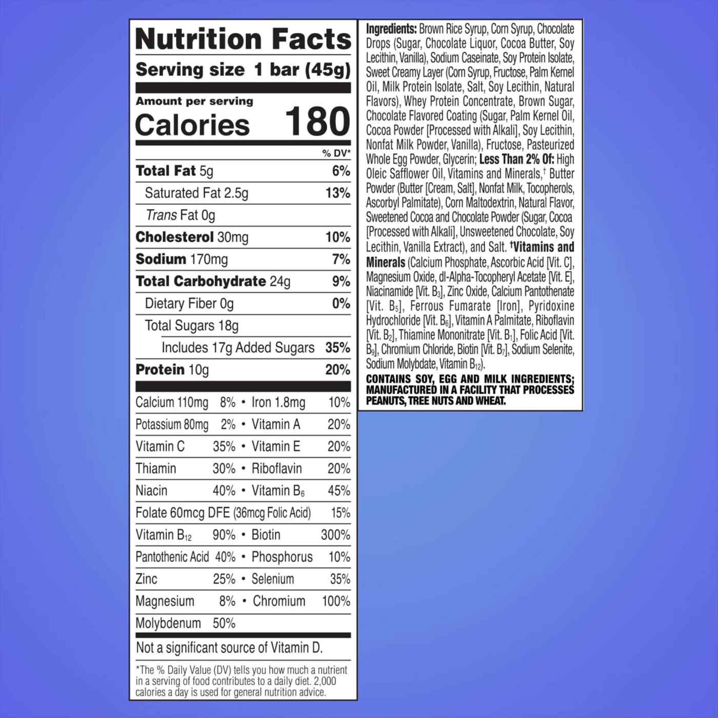 ZonePerfect 10g Protein Bars Chocolate Chip Cookie Dough Shop