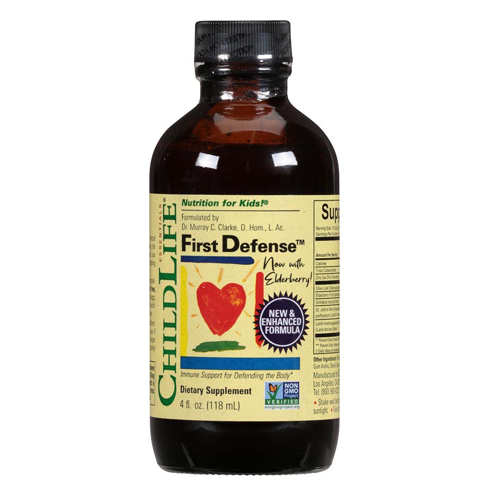 ChildLife Essentials First Defense Immune Support Liquid - Shop Herbs ...