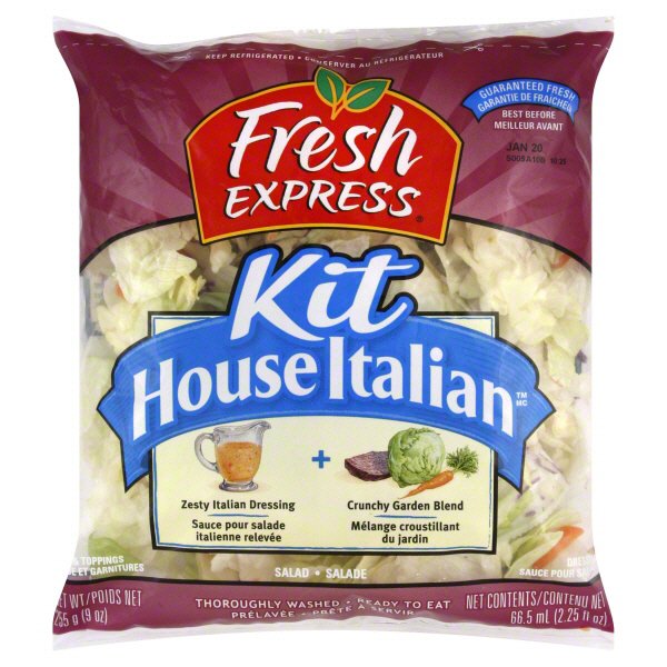 Fresh Express House Italian Salad Kit Shop Ready Meals & Snacks at HEB