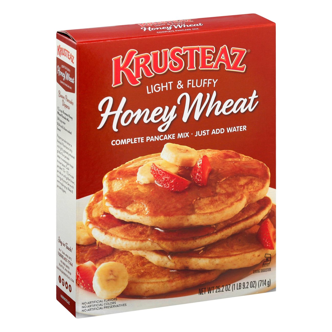 Krusteaz Honey Wheat Complete Pancake Mix Shop Pancake mixes at HEB