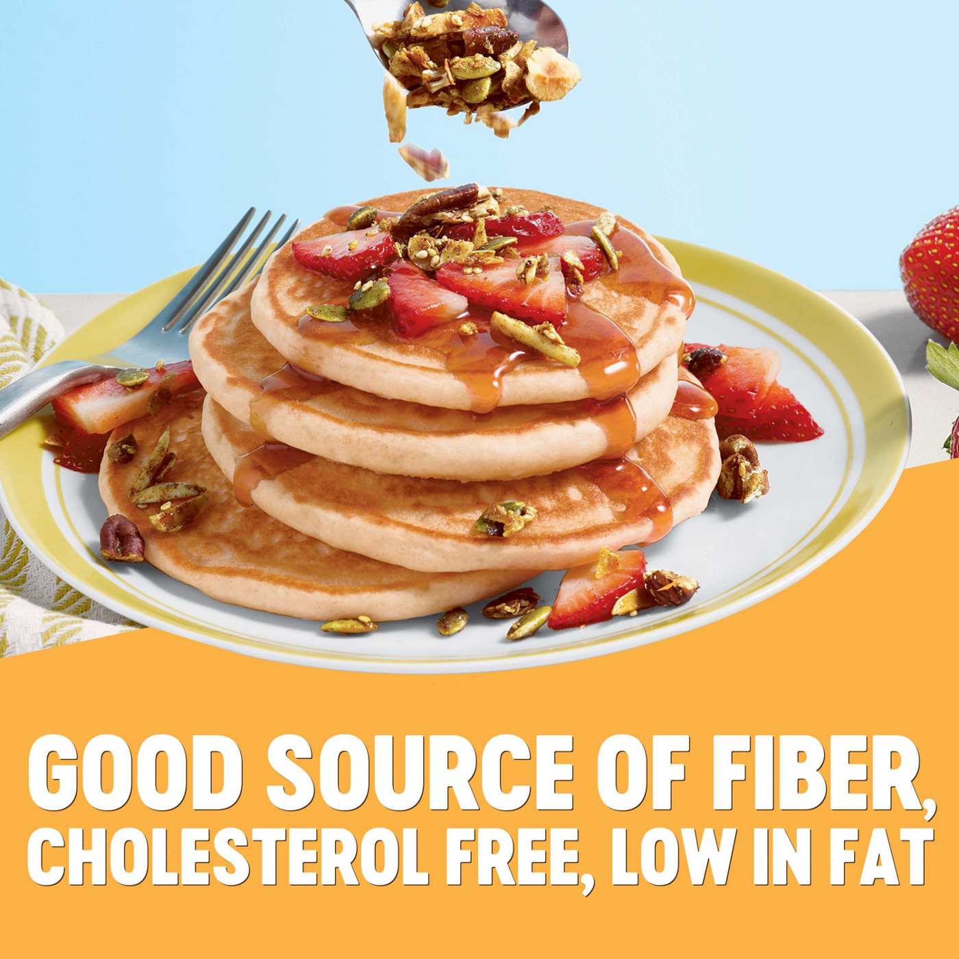 Krusteaz Heart Healthy Buttermilk Complete Pancake Mix; image 6 of 6