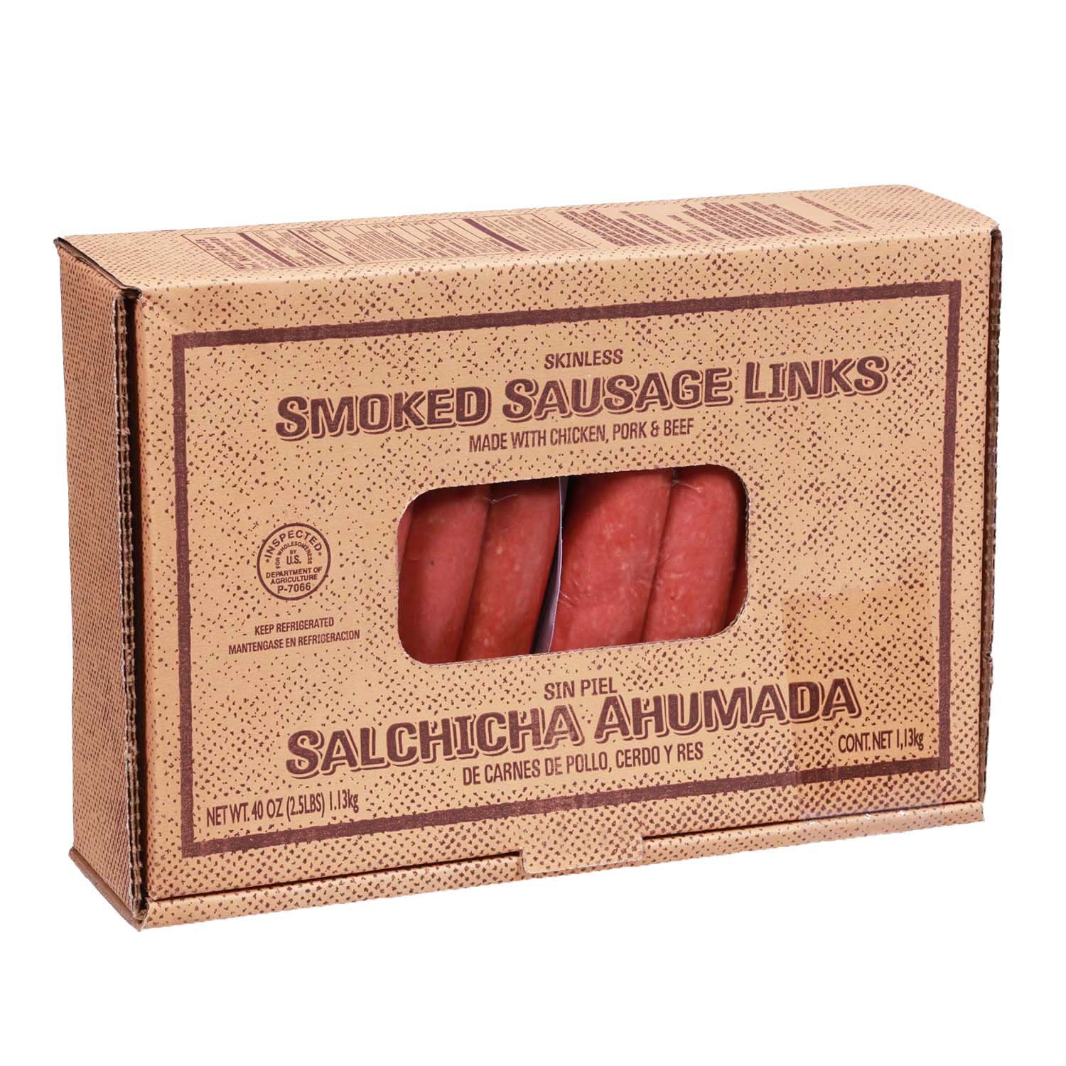Market Skinless Smoked Sausage Links - Shop Sausage at H-E-B