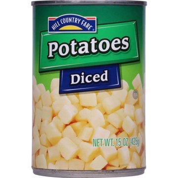Hill Country Fare Diced Potatoes, 15 oz