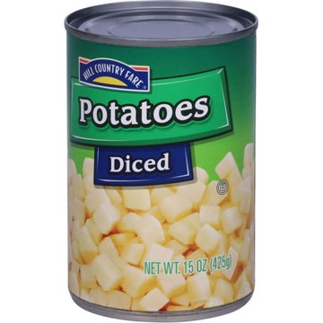 Hill Country Fare Diced Potatoes, 15 oz