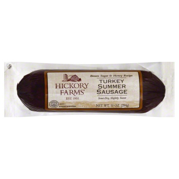 Hickory Farms Brown Sugar Honey Turkey Summer Sausage Shop Meat at HEB