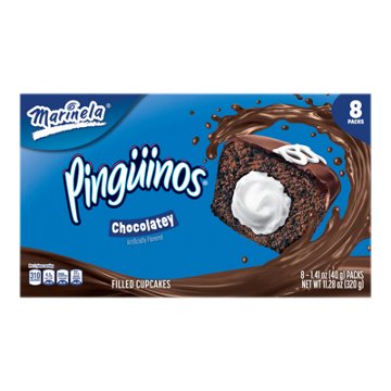 Marinela Pingüinos Crème-Filled Chocolatey Cupcakes