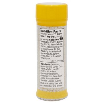 Wilton Sugar Pearl Sprinkles - White