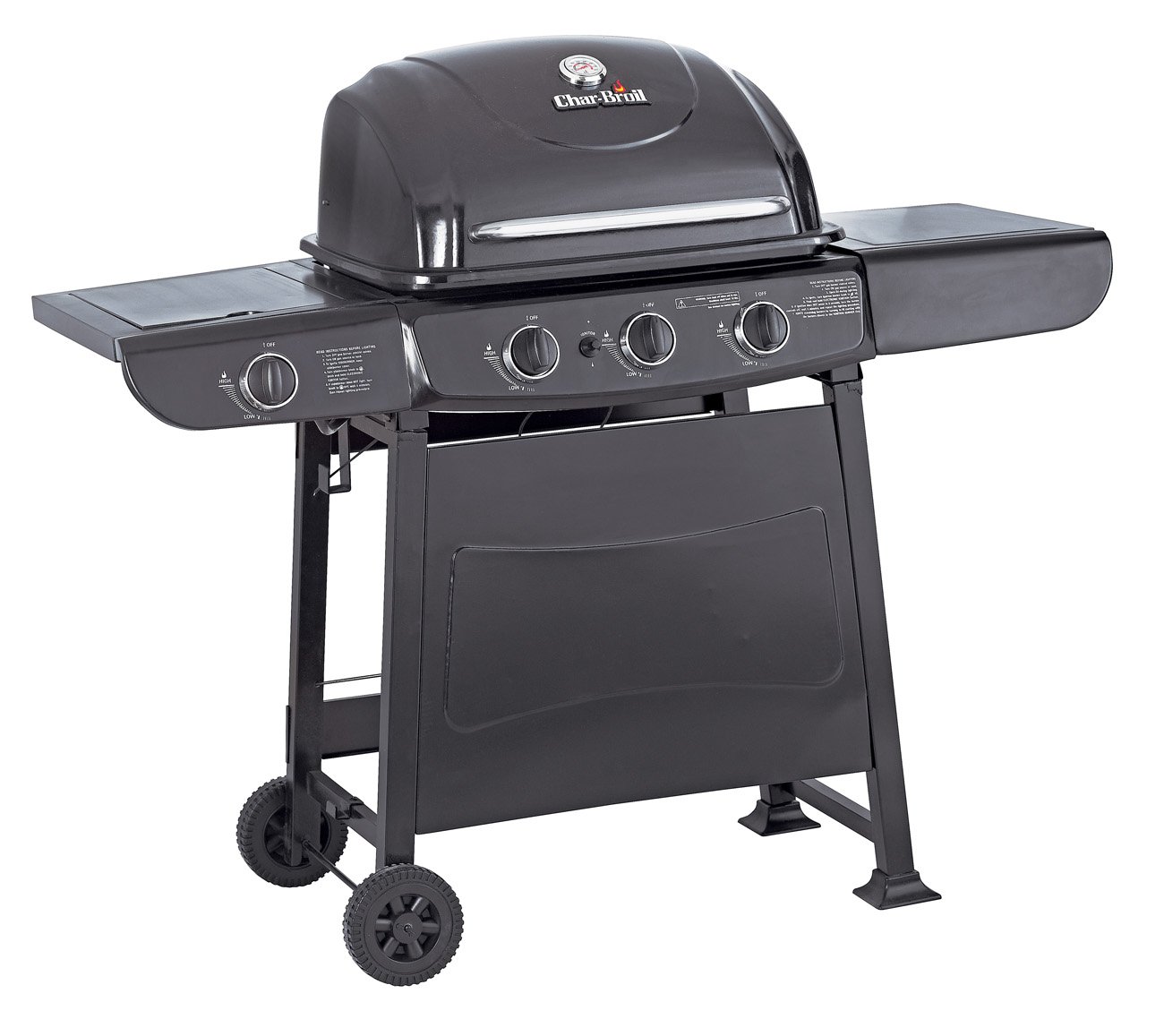 CharBroil 3 Burner Gas Grill with Side Burner Shop Grills & smokers