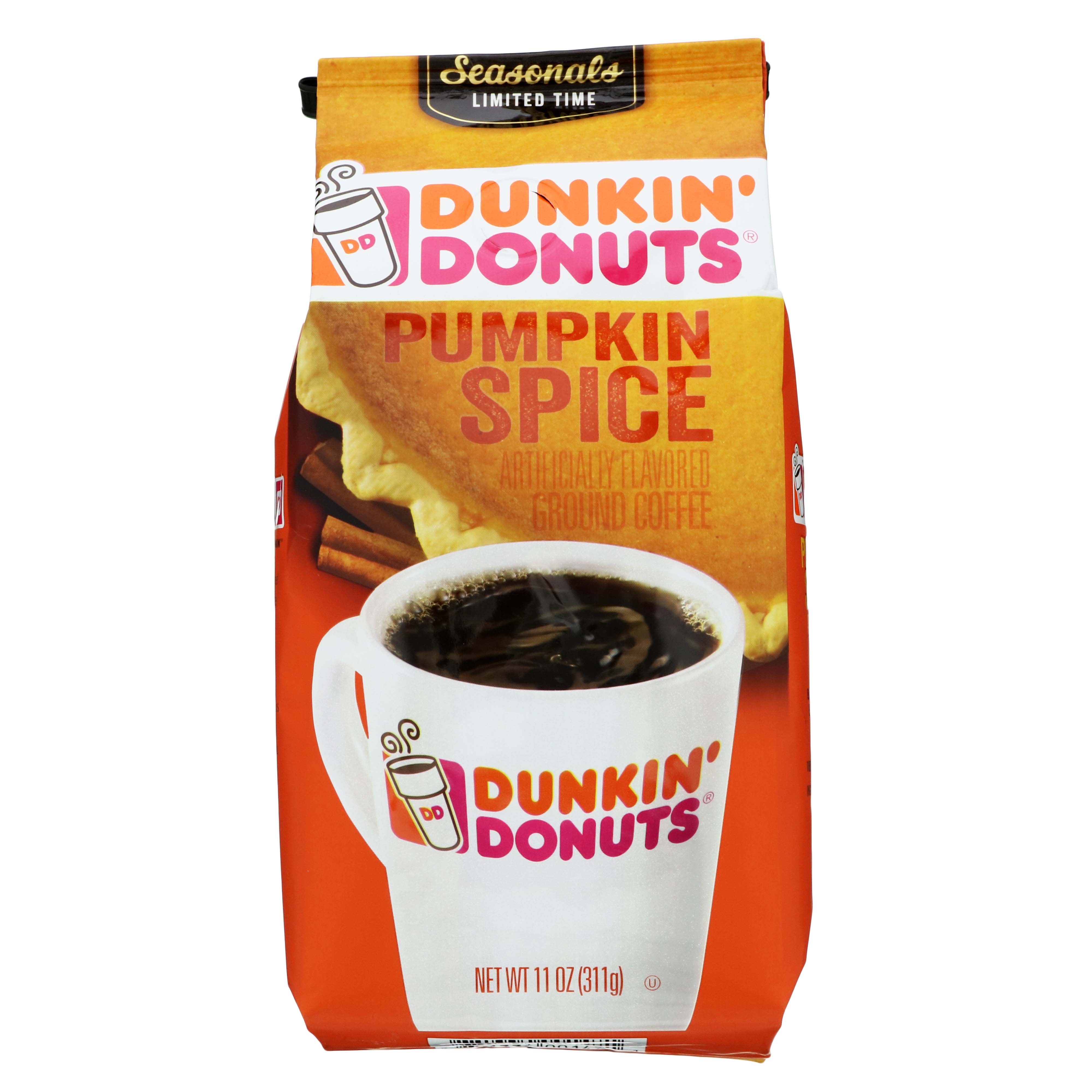 Dunkin Donuts Pumpkin Spice Coffee Grounds