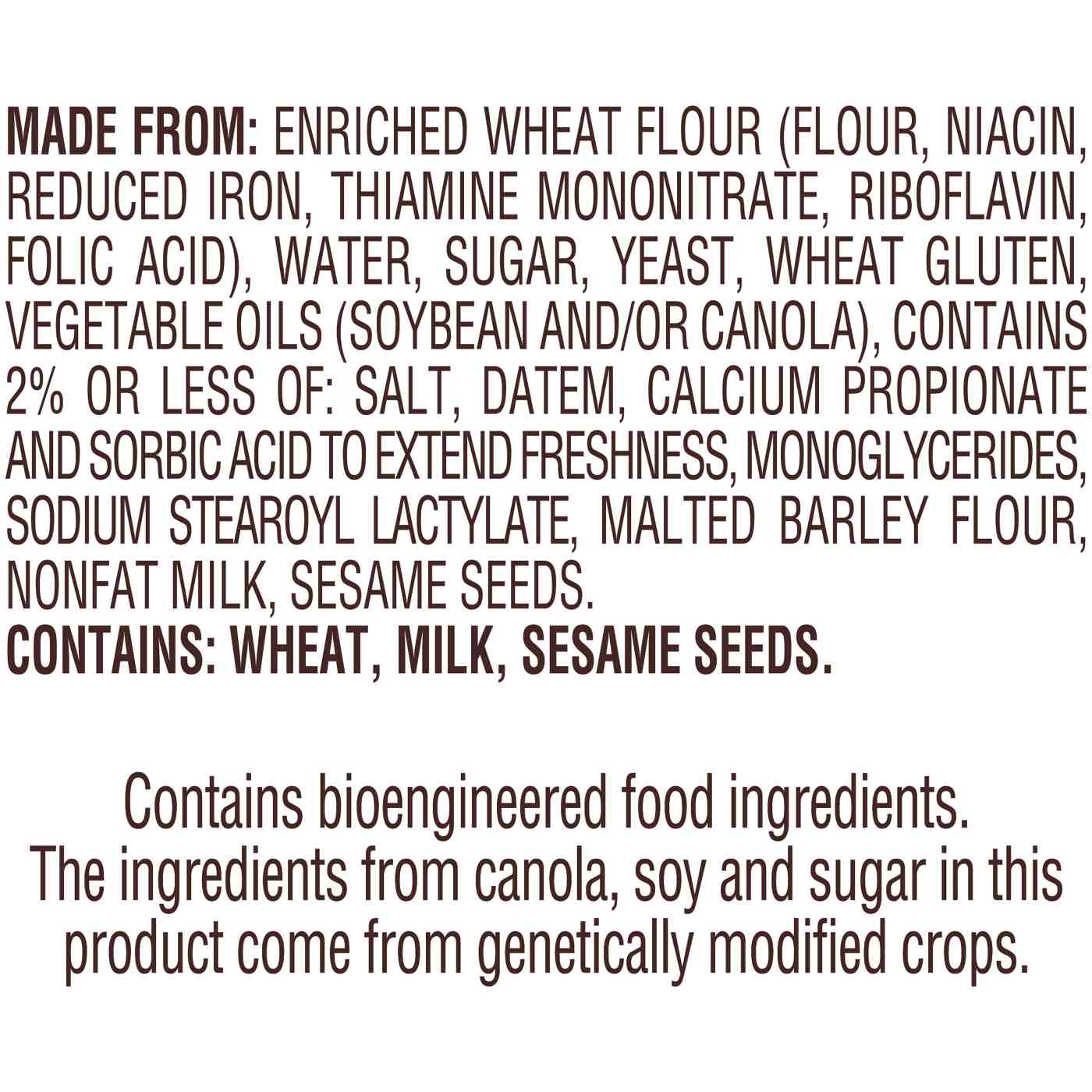 Pepperidge Farm Soft White Hamburger Buns; image 5 of 9