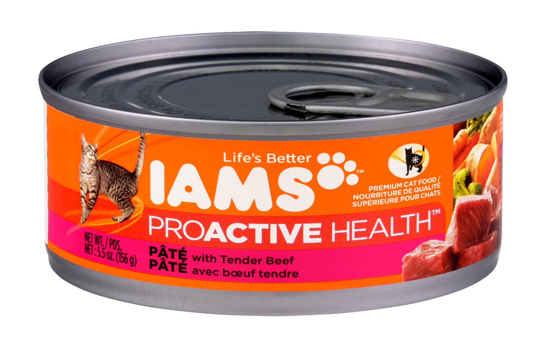 Iams ProActive Health Pate with Tender Beef Cat Food Shop Food