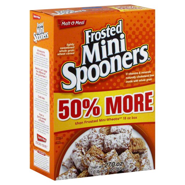 MaltOMeal Frosted Mini Spooners Cereal Shop Cereal & Breakfast at HEB
