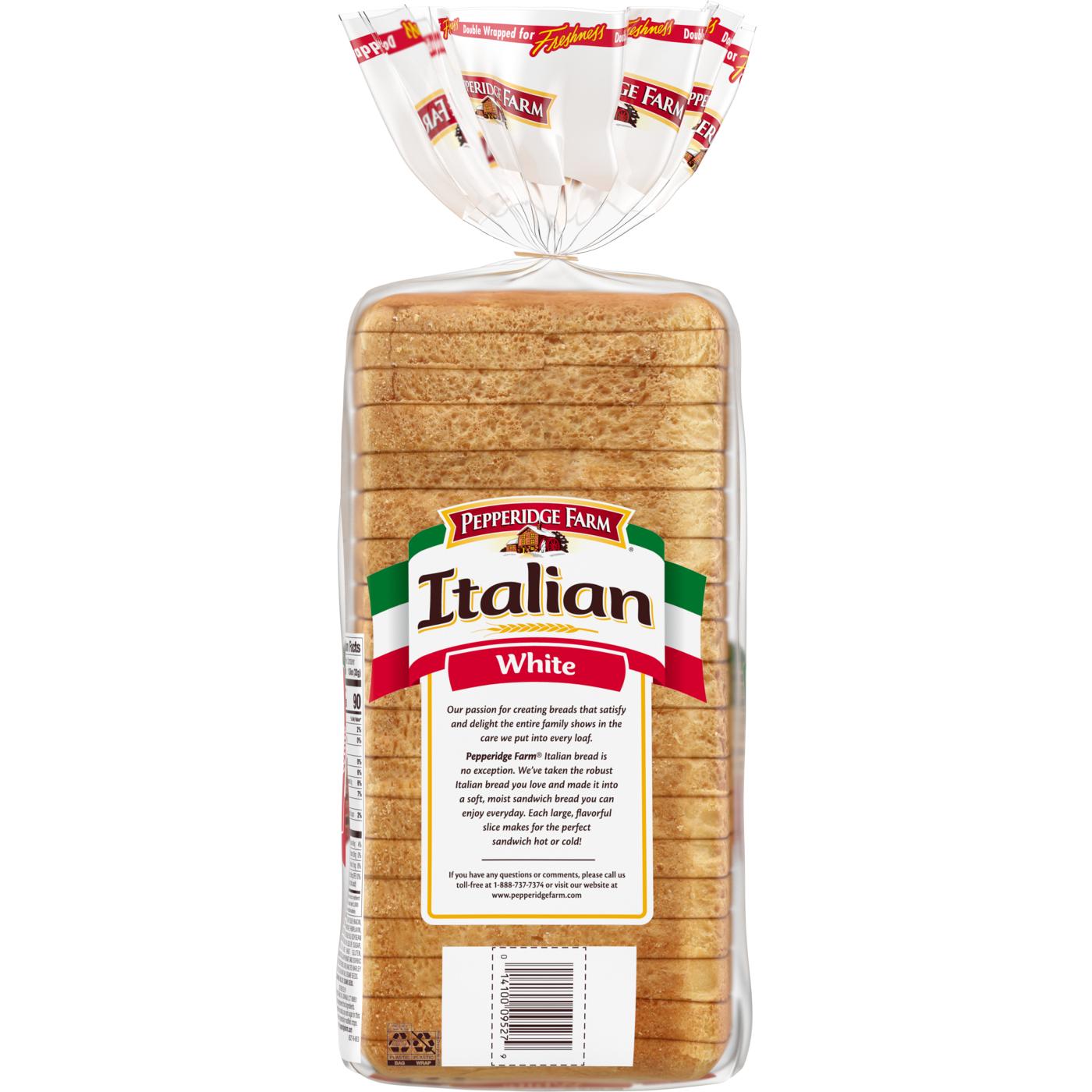 Pepperidge Farm White Seedless Italian Bread; image 4 of 6