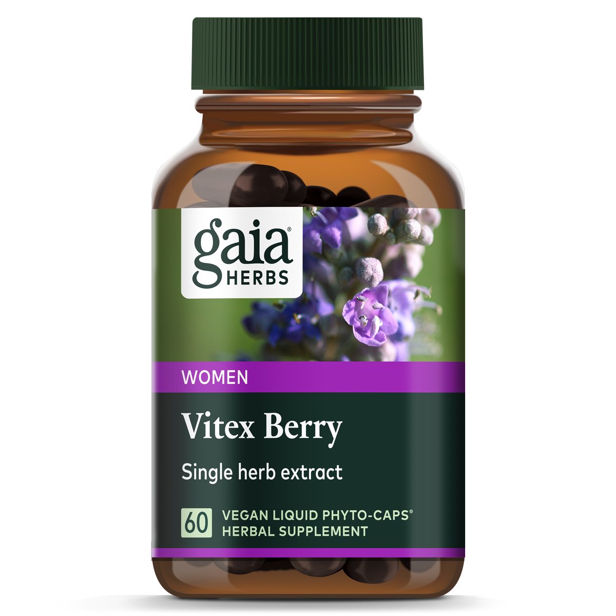 Gaia Single Herbs Gaia Herbs Vitex Berry Shop Herbs & Homeopathy at HEB