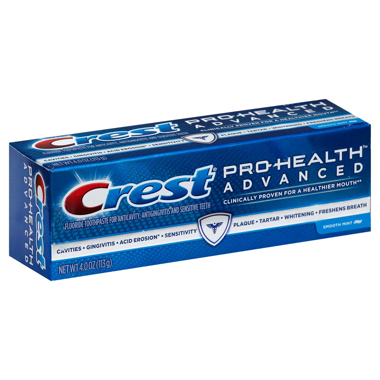 Crest Pro Health Advanced Smooth Mint Whitening Toothpaste Shop Toothpaste At H E B 