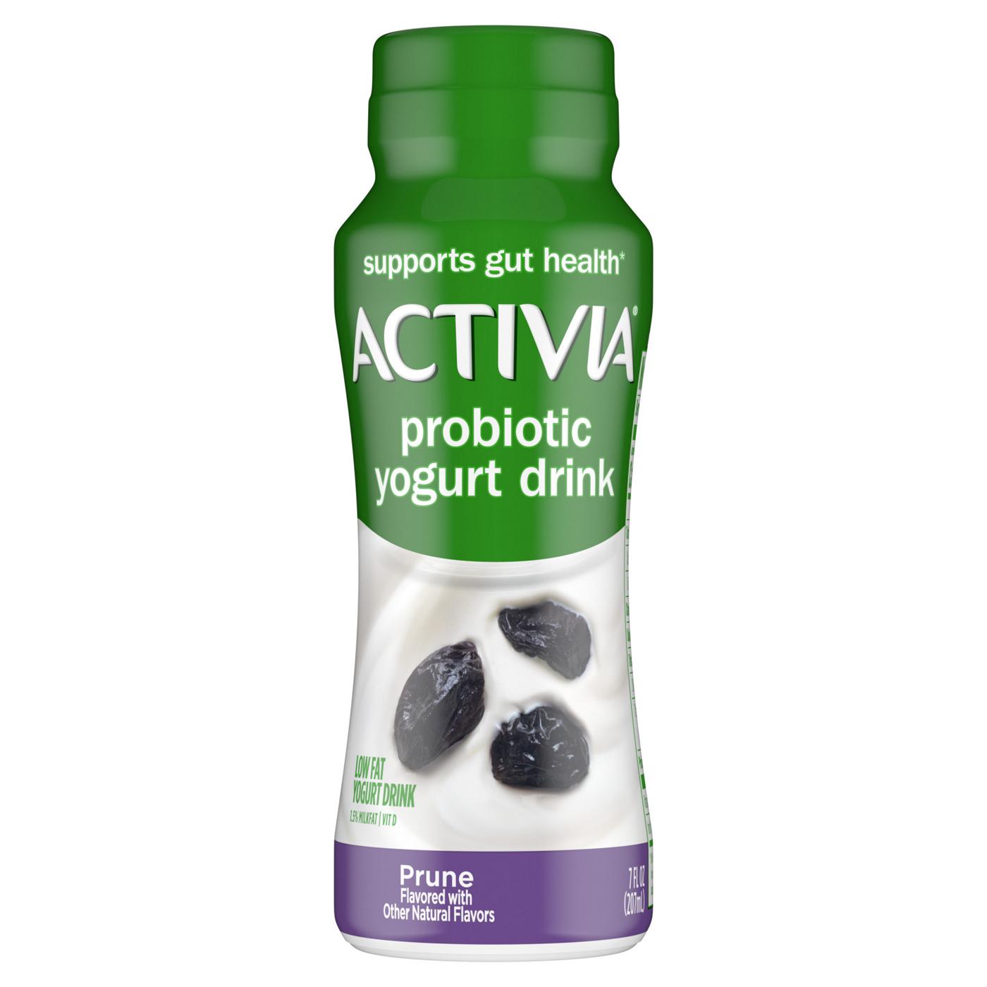 Activia Probiotic Prune Yogurt Drink; image 1 of 9