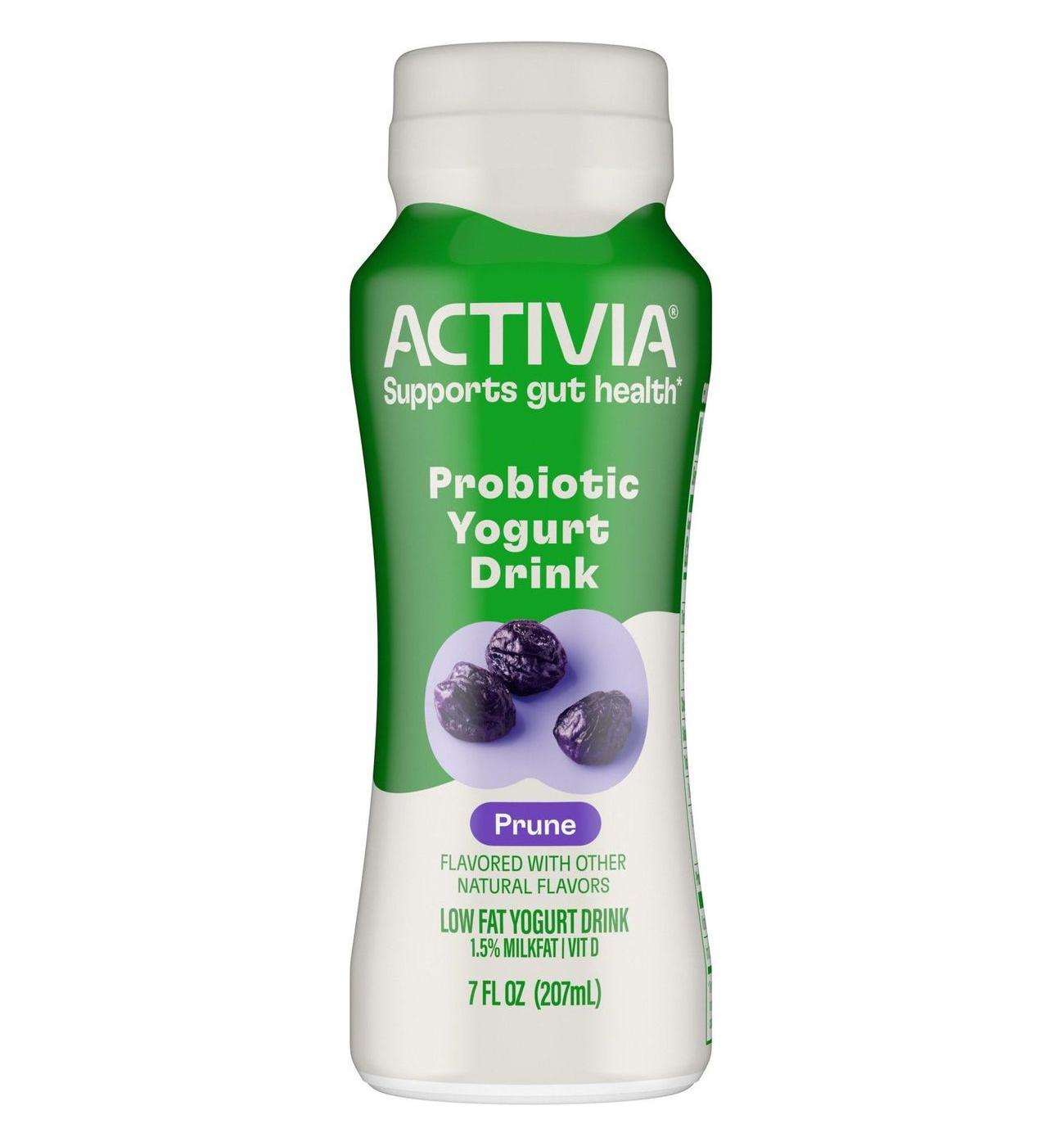 Activia Probiotic Prune Yogurt Drink; image 1 of 9