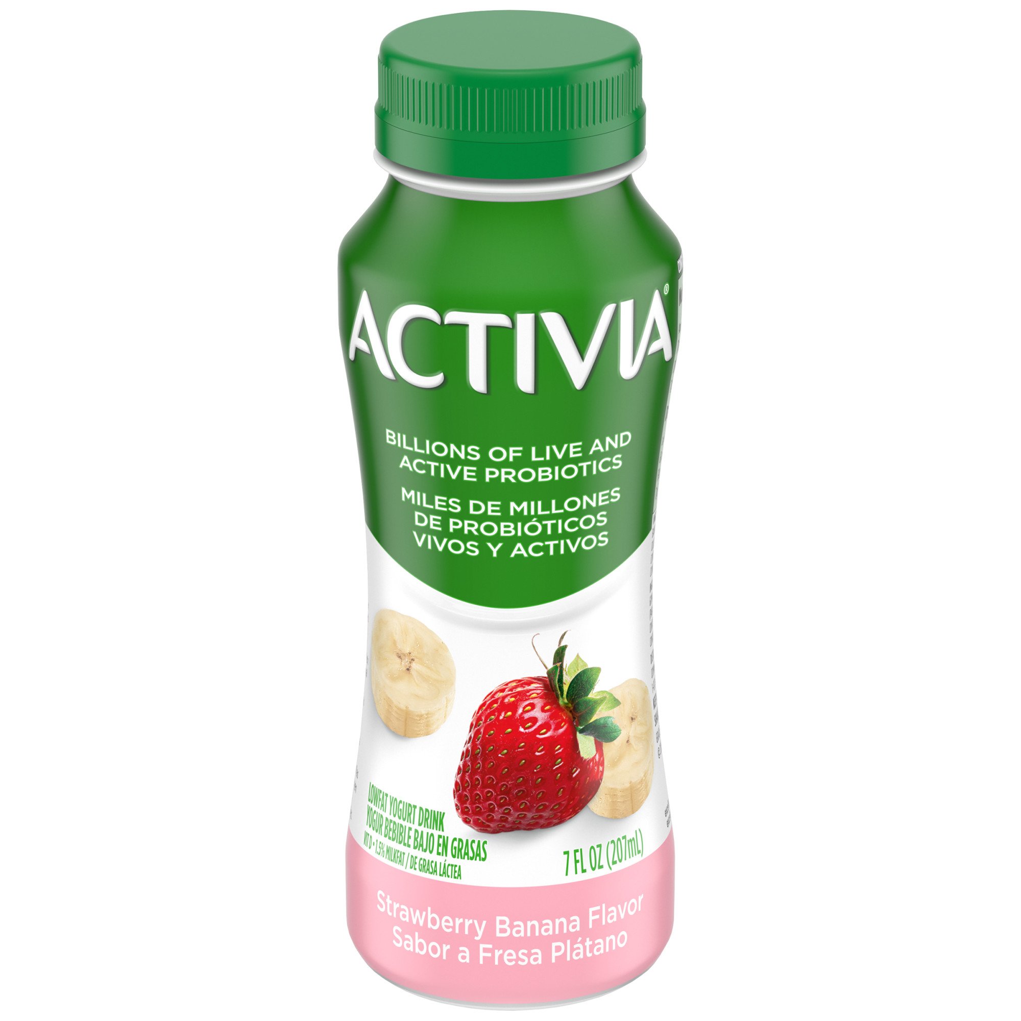 Activia Probiotic Strawberry Banana Dairy Drink - Shop Yogurt at H-E-B