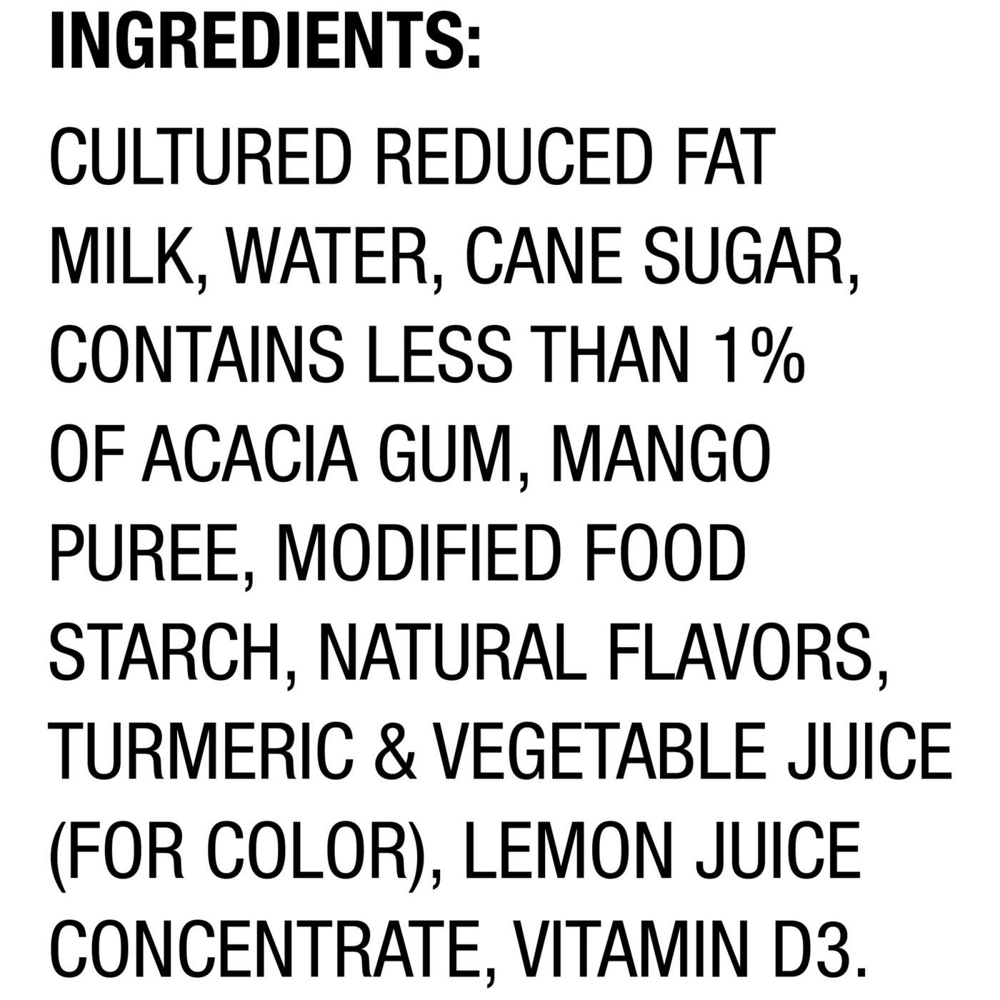 Activia Probiotic Mango Yogurt Drink; image 6 of 8