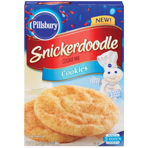 Pillsbury Snickerdoodle Cookie Mix Shop Baking mixes at HEB