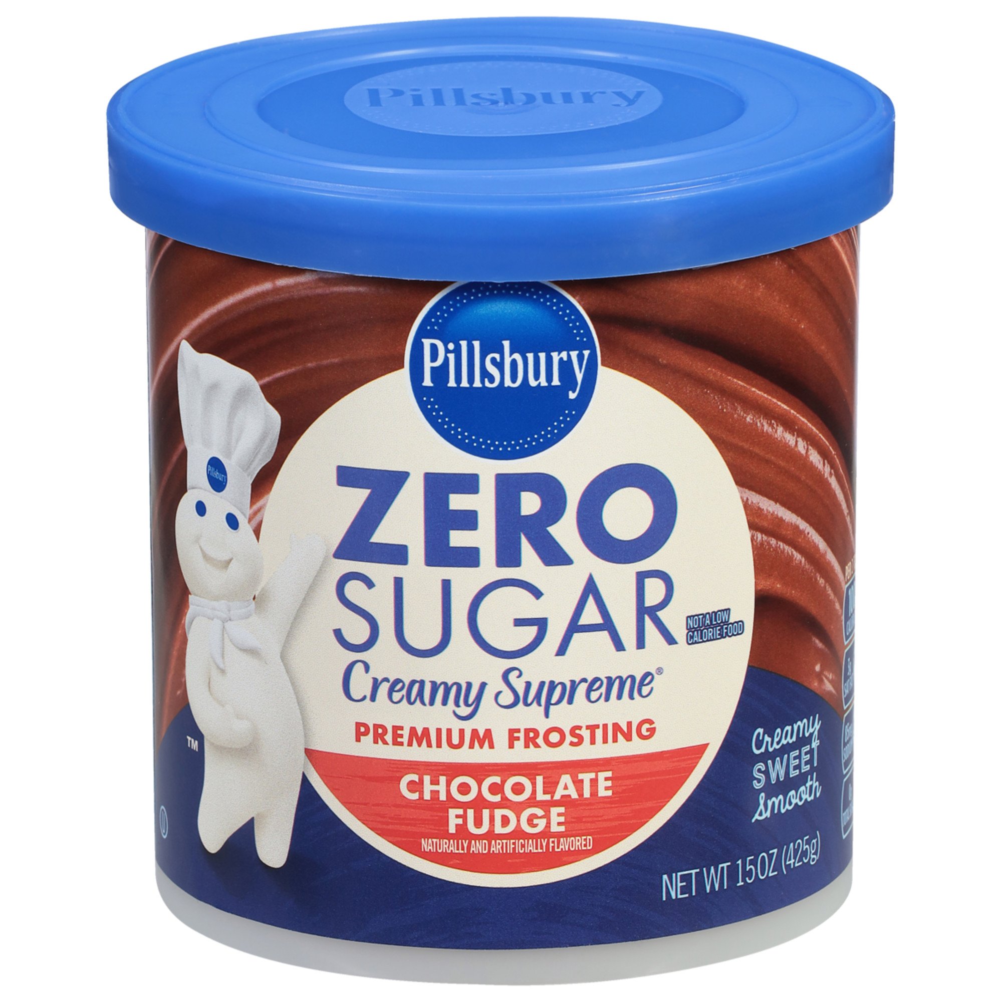 Pillsbury Creamy Supreme Zero Sugar Chocolate Fudge Frosting Shop