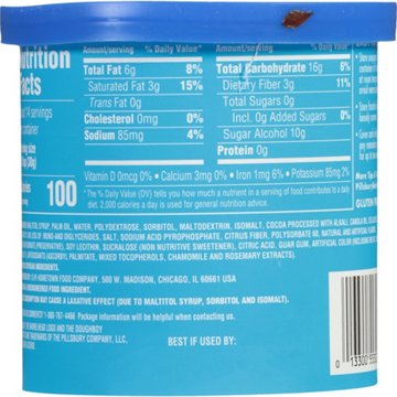 Pillsbury Zero Sugar Creamy Supreme Chocolate Fudge Frosting, 15 oz