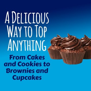 Pillsbury Zero Sugar Creamy Supreme Chocolate Fudge Frosting, 15 oz