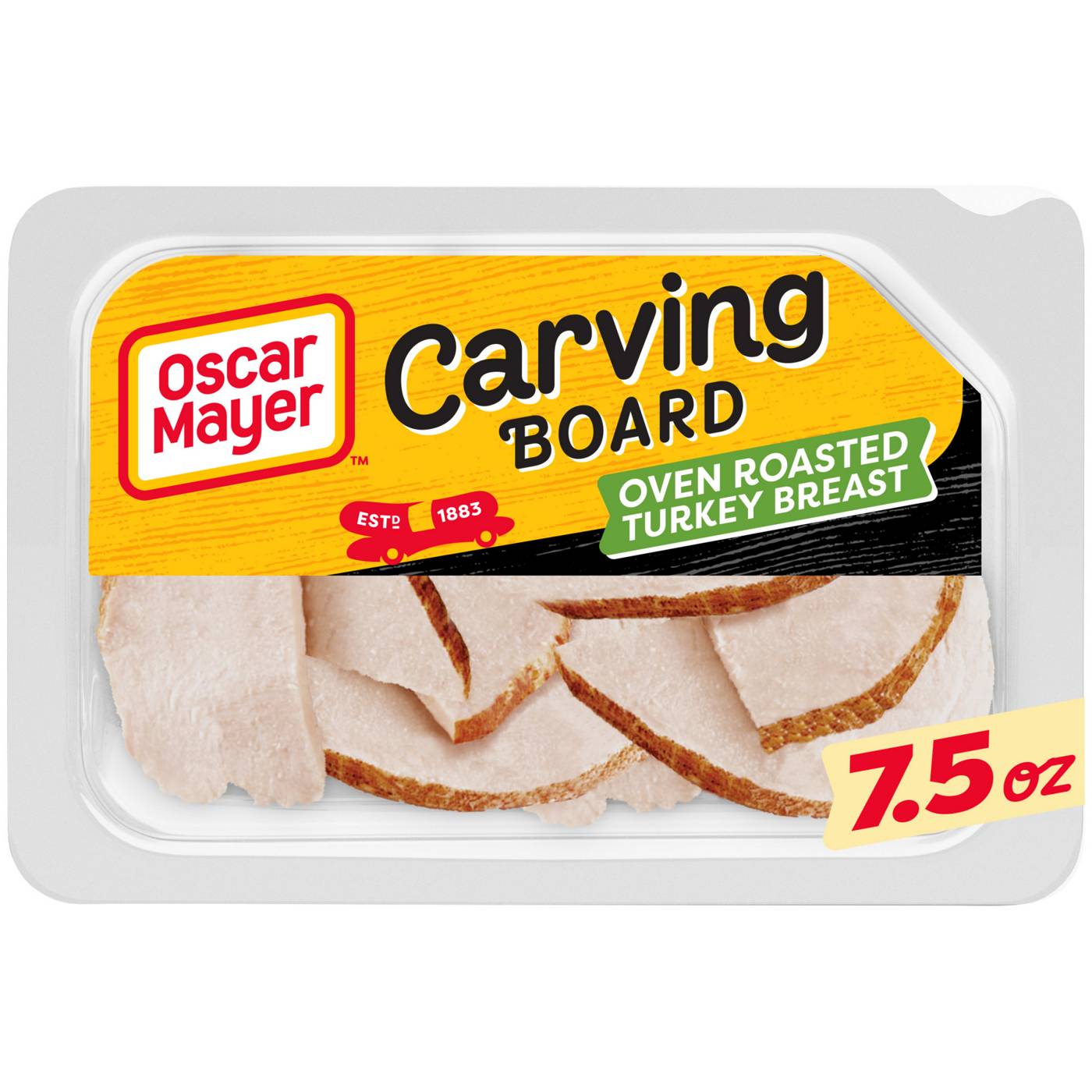 Oscar Mayer Carving Board Oven Roasted Sliced Turkey Breast Lunch Meat; image 1 of 2
