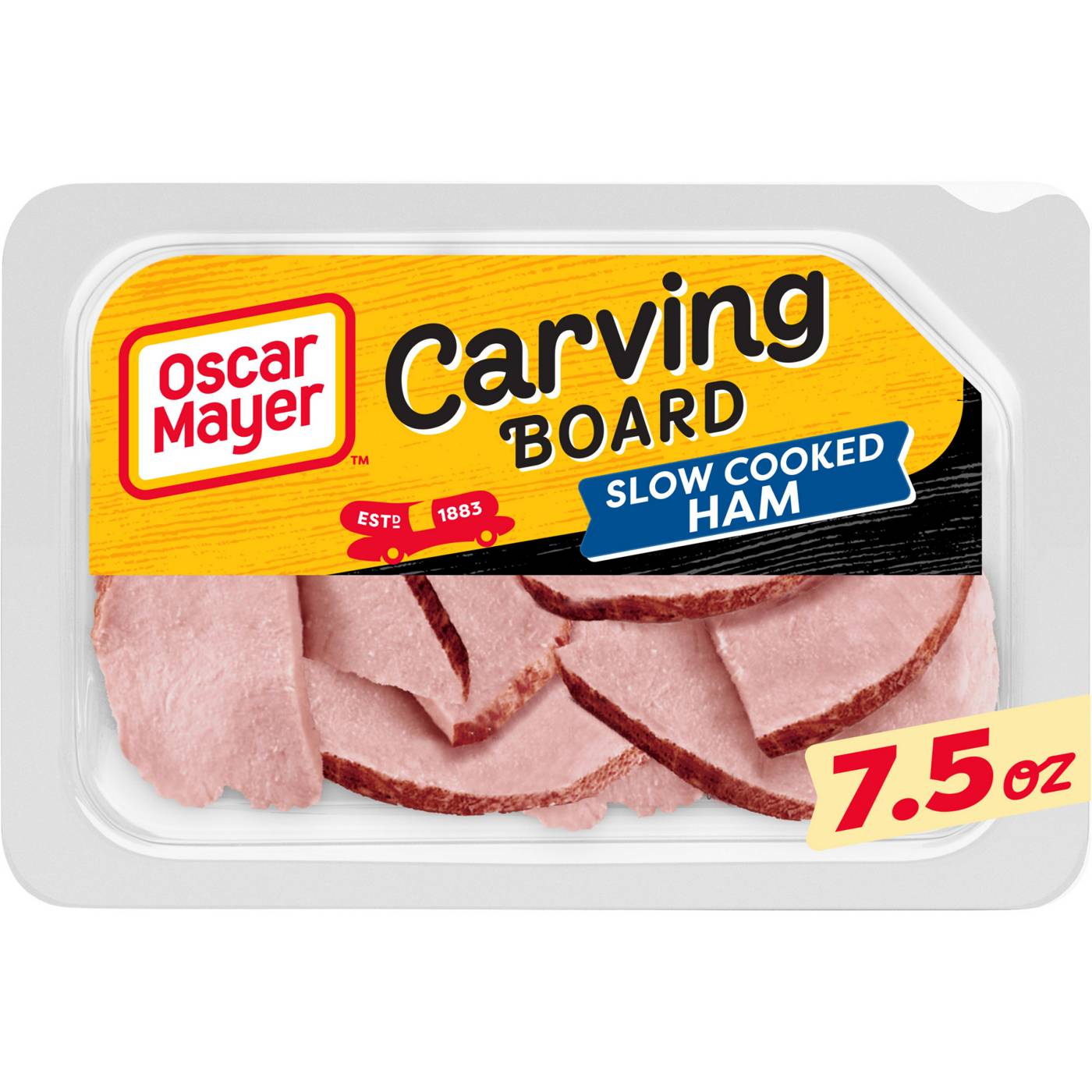 Oscar Mayer Carving Board Slow Cooked Ham Sliced Lunch Meat; image 1 of 6