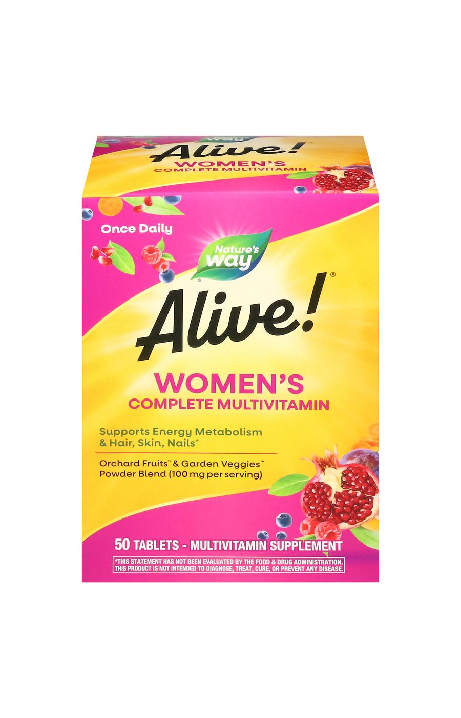 Nature's Way Alive! Womens Complete Multivitamin Tablets; image 1 of 2