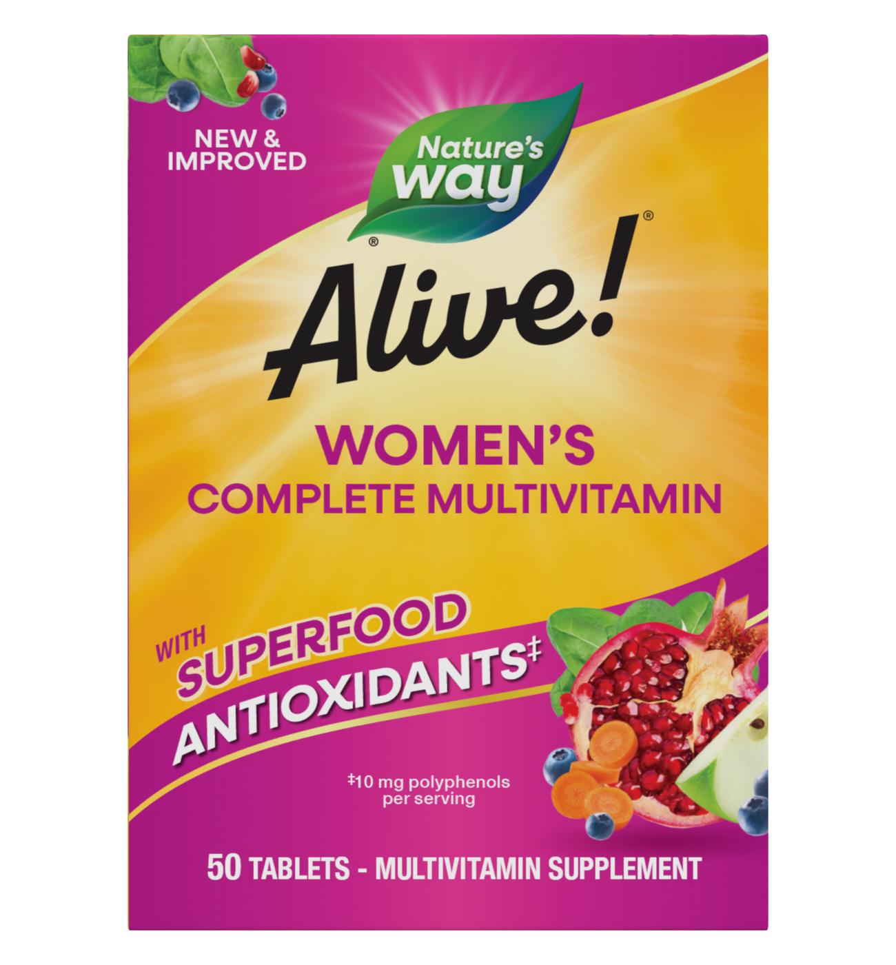 Nature's Way Alive! Women's Complete Daily Multivitamin Tablets; image 1 of 4