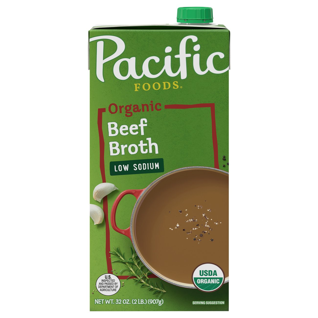 Pacific Foods Organic Low Sodium Beef Broth Shop Broth & Bouillon at