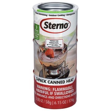 Sterno Canned Heat, 3 pk