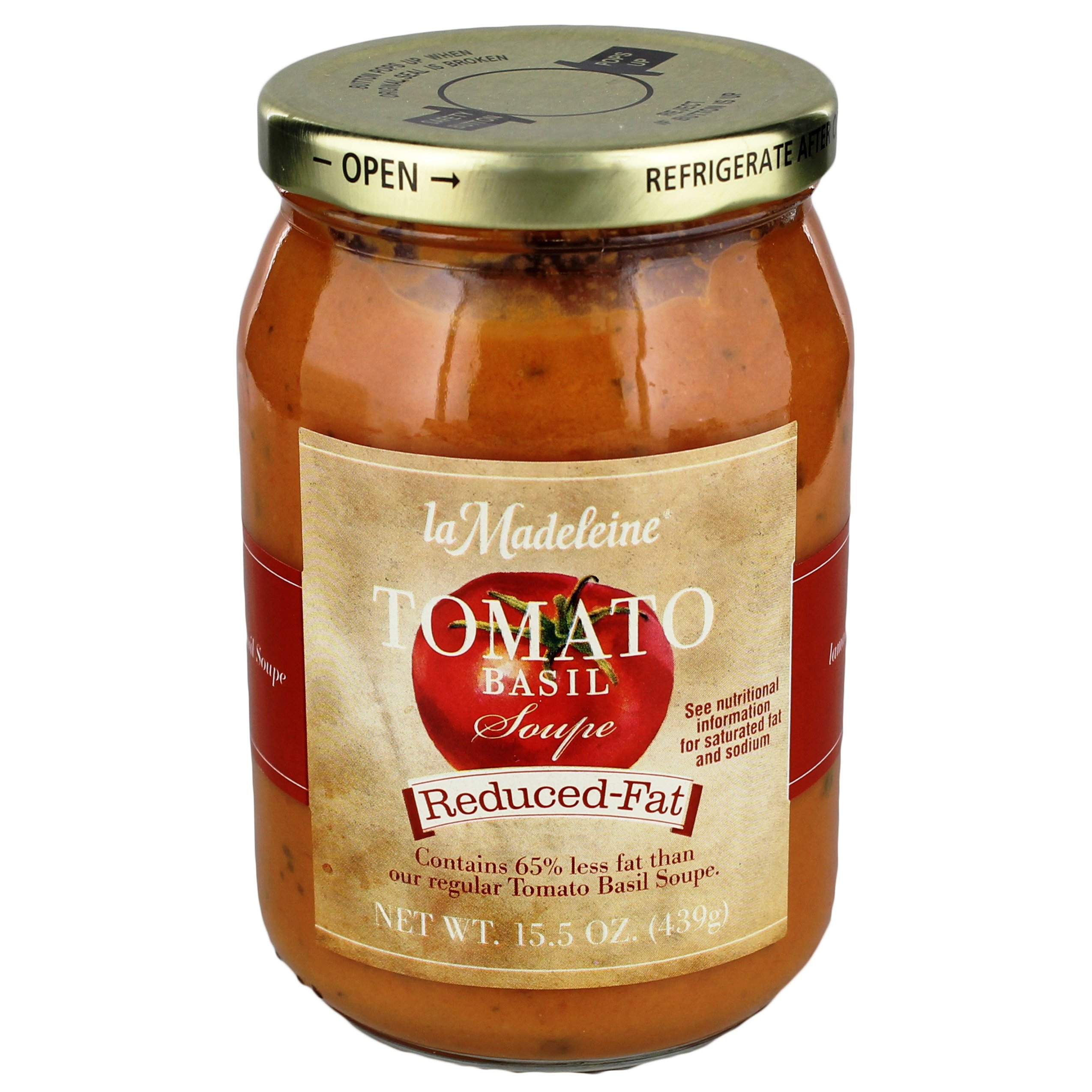 La Madeleine Reduced Fat Tomato Basil Soup Shop Soups & chili at HEB